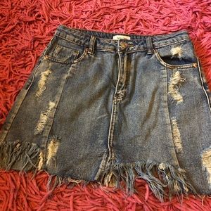 Jean skirt